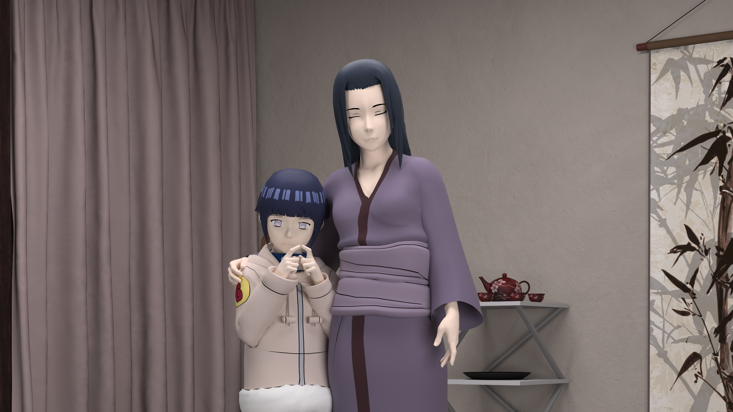 Mãe de Hinata e Hanabi, Wiki Naruto