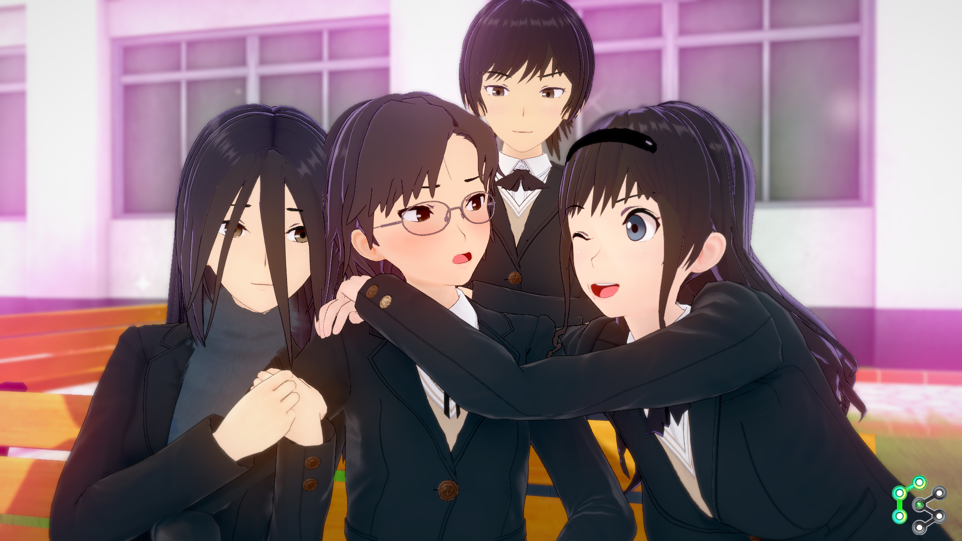 Download Manaka Hiba Ruriko Yuzuki Hibiki Tsukahara Haruka Morishima Anime Amagami HD Wallpaper by かっきー