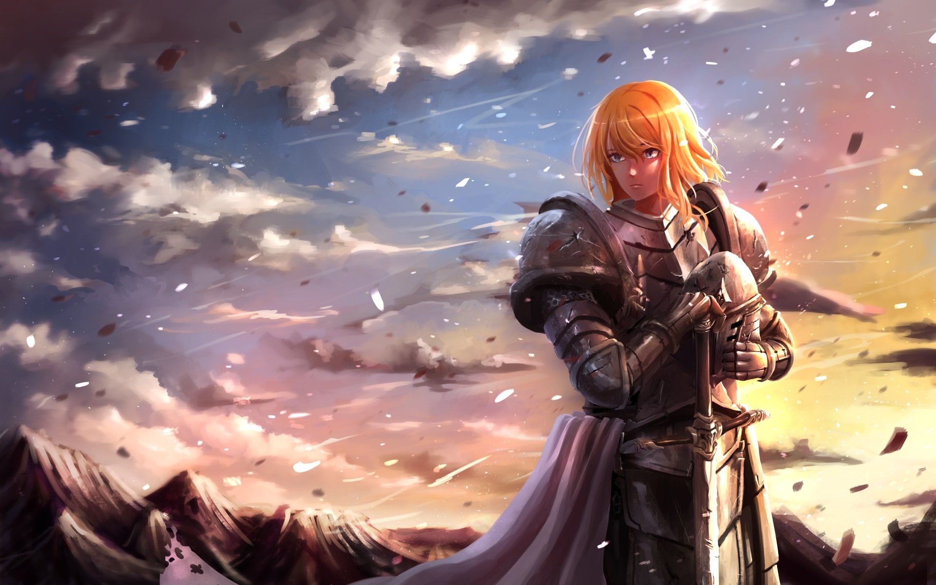 Download Fantasy Knight HD Wallpaper by ArkerXx