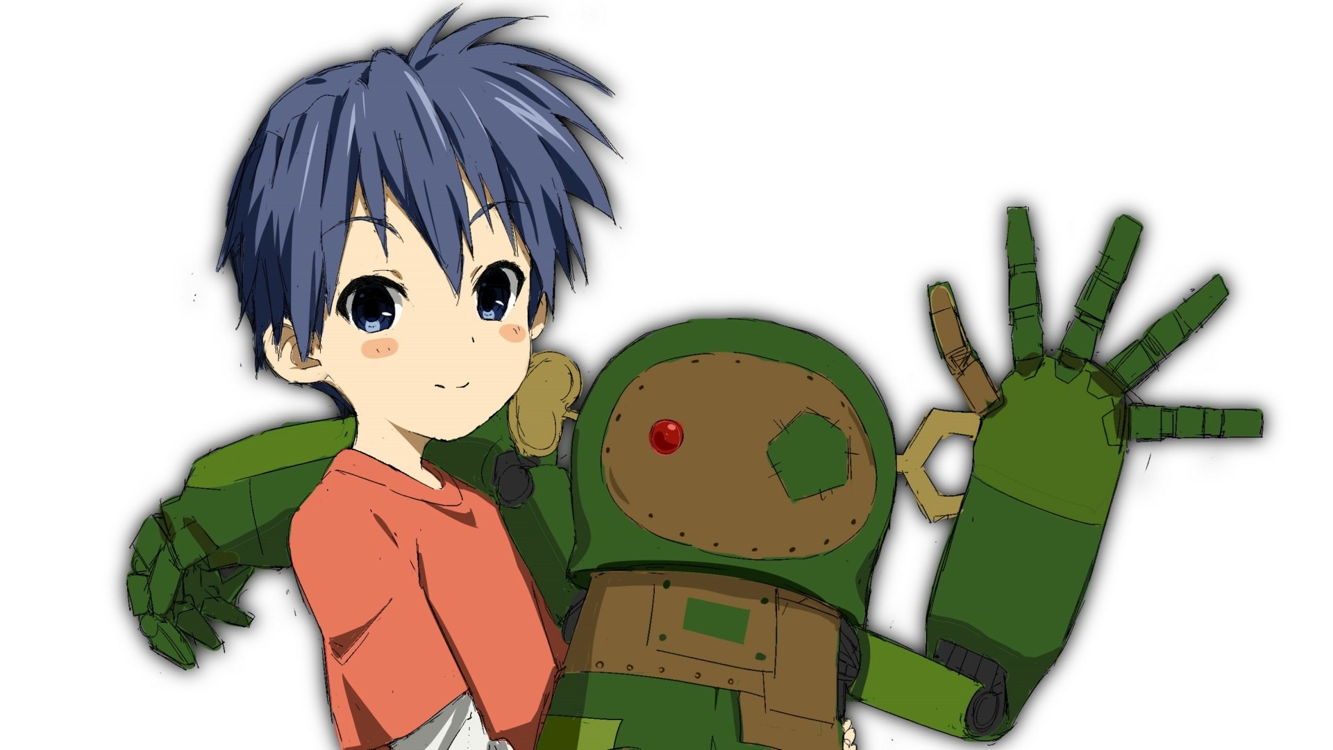 Download Junk Robot Tomoya Okazaki Anime Clannad HD Wallpaper