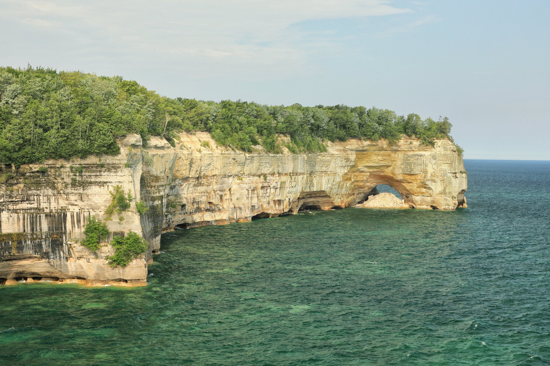 Download Coast Cliff Nature Arch 4k Ultra HD Wallpaper