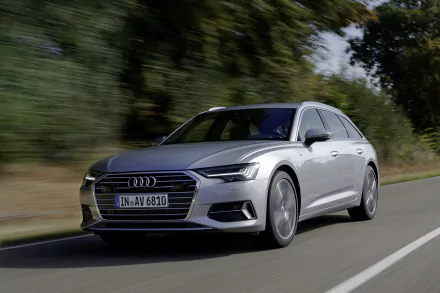 silver car car Audi vehicle Audi A6 Avant HD Desktop Wallpaper | Background Image