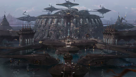 Sci Fi city sci fi city HD Desktop Wallpaper | Background Image