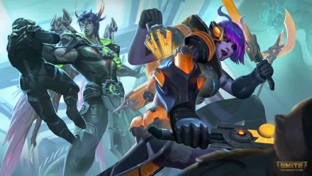 Kali (Smite) video game Smite HD Desktop Wallpaper | Background Image