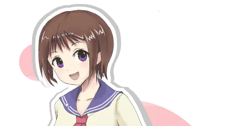 Ui Wakana Anime My Wife is the Student Council President HD Desktop Wallpaper | Background Image