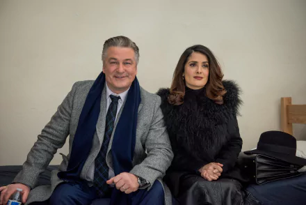 Alec Baldwin Salma Hayek movie Drunk Parents HD Desktop Wallpaper | Background Image