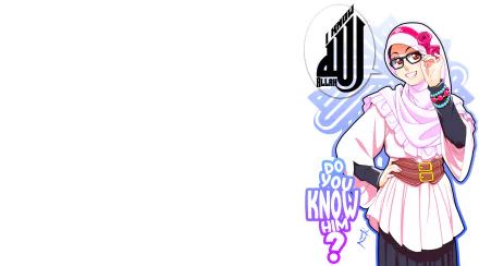  Beautiful girl in hijab by Nayzak