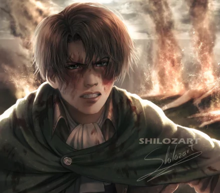  Levi Ackerman by Shilozart
