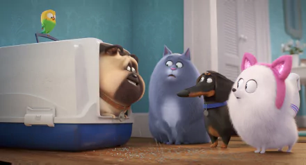 movie The Secret Life of Pets 2 HD Desktop Wallpaper | Background Image