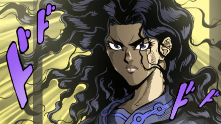 Yukako Yamagishi Anime Jojo's Bizarre Adventure HD Desktop Wallpaper | Background Image