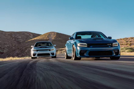 white car muscle car car Dodge Dodge Charger Dodge Charger SRT Hellcat vehicle Dodge Charger SRT HD Desktop Wallpaper | Background Image