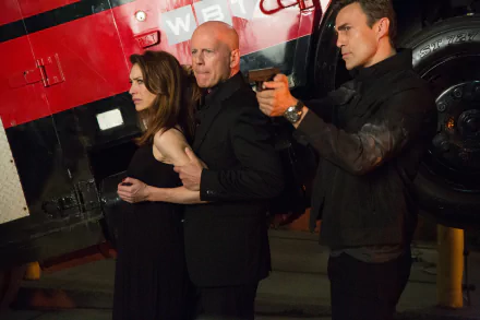Bruce Willis Claire Forlani movie Precious Cargo HD Desktop Wallpaper | Background Image