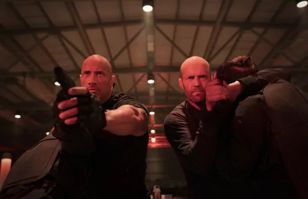 Jason Statham Deckard Shaw Luke Hobbs Dwayne Johnson movie Fast & Furious Presents: Hobbs & Shaw HD Desktop Wallpaper | Background Image