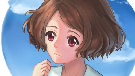 Misora Haruki Anime Sakurada Reset HD Desktop Wallpaper | Background Image