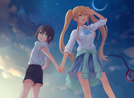 Anime Miss caretaker of Sunohara-sou HD Desktop Wallpaper | Background Image