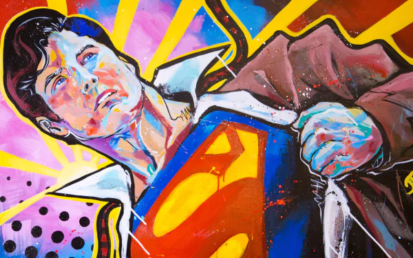 pop art DC Comics Comic Superman HD Desktop Wallpaper | Background Image