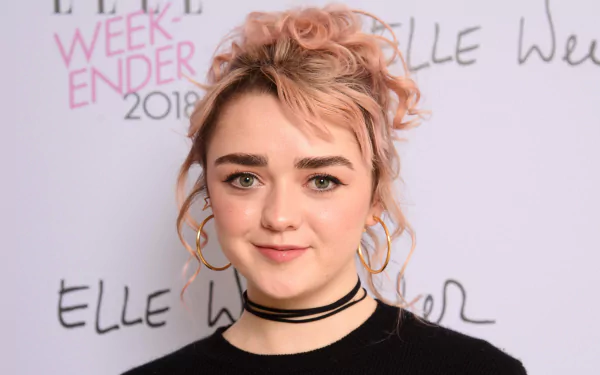 short hair British actress Celebrity Maisie Williams HD Desktop Wallpaper | Background Image