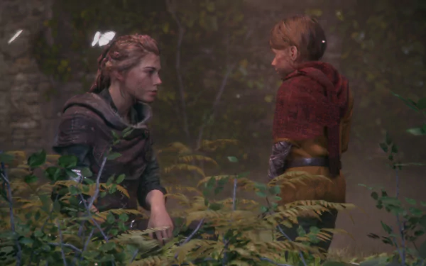 Hugo de Rune Amicia de Rune video game A Plague Tale: innocence HD Desktop Wallpaper | Background Image