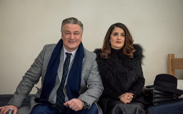 Alec Baldwin Salma Hayek movie Drunk Parents HD Desktop Wallpaper | Background Image