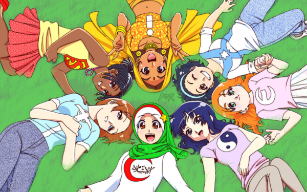 Anime Original Hijab HD Wallpaper | Background Image