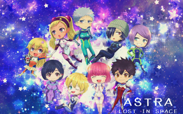 Anime Astra Lost in Space HD Desktop Wallpaper | Background Image