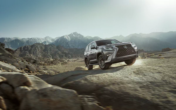 silver car SUV car Lexus Lexus GX vehicle Lexus GX 460 HD Desktop Wallpaper | Background Image