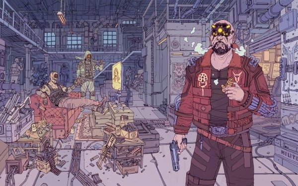 Video Game Cyberpunk 2077 Gun Weapon Cyborg HD Wallpaper | Background Image