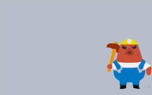  Mr Resetti from Animal Crossing