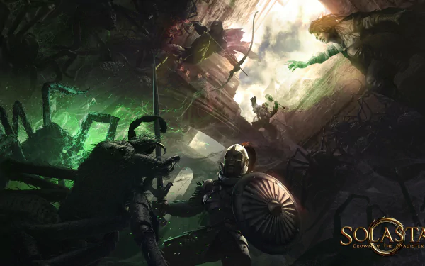 video game Solasta: Crown of the Magister HD Desktop Wallpaper | Background Image