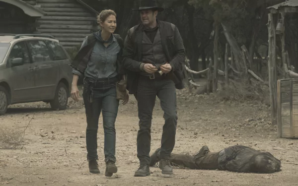 June (Fear the Walking Dead) John Dorie Garret Dillahunt Jenna Elfman TV Show Fear the Walking Dead HD Desktop Wallpaper | Background Image