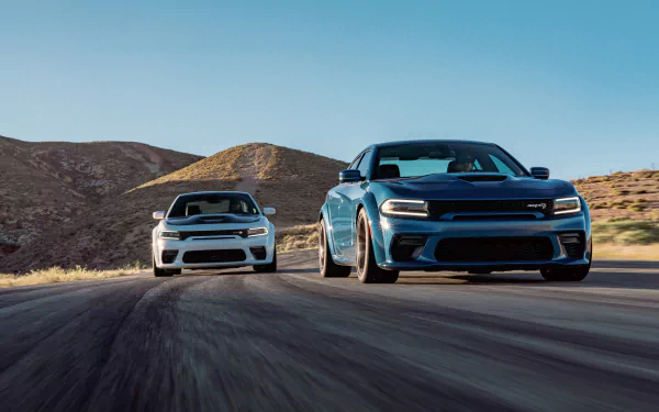 white car muscle car car Dodge Dodge Charger Dodge Charger SRT Hellcat vehicle Dodge Charger SRT HD Desktop Wallpaper | Background Image