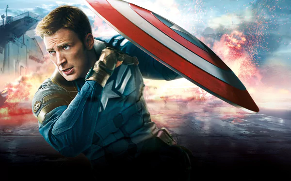 Chris Evans Captain America movie Captain America: The Winter Soldier HD Desktop Wallpaper | Background Image
