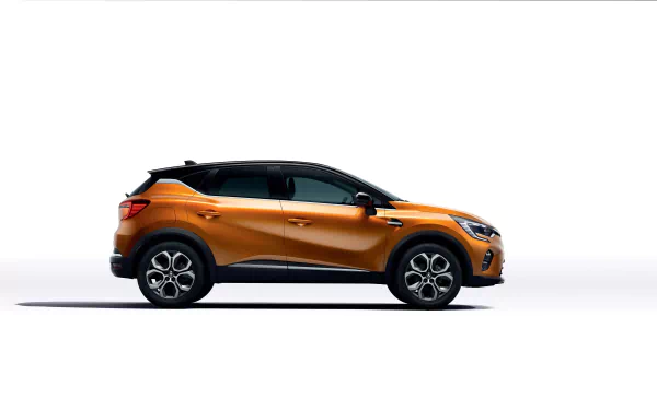 orange car SUV car Renault vehicle Renault Captur HD Desktop Wallpaper | Background Image