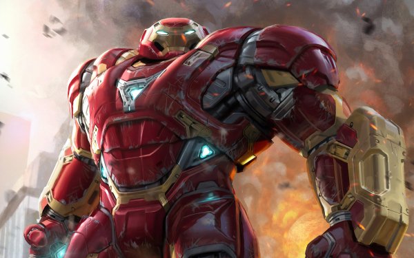 Comics Iron Man Hulkbuster HD Wallpaper | Background Image