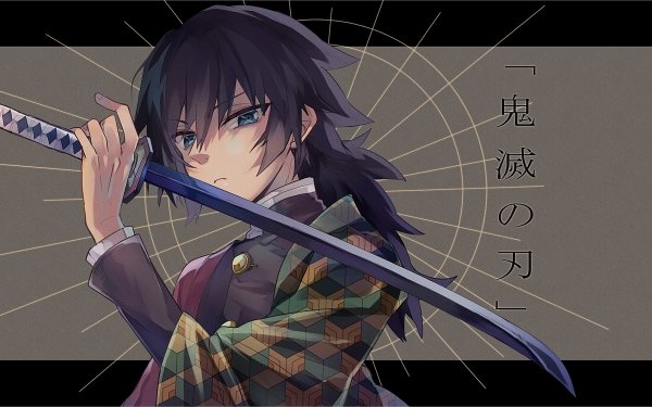 Anime Demon Slayer: Kimetsu no Yaiba Giyuu Tomioka HD Wallpaper | Background Image