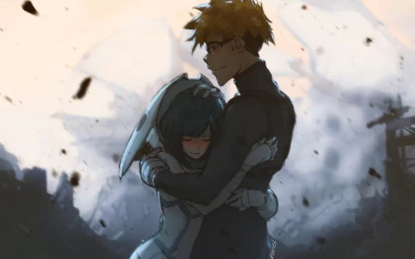 Ichigo (Darling in the FranXX) Goro (Darling in the FranXX) Anime Darling in the FranXX HD Desktop Wallpaper | Background Image