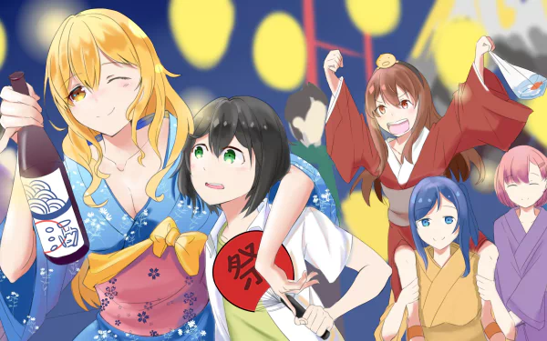 Anime Miss caretaker of Sunohara-sou HD Desktop Wallpaper | Background Image