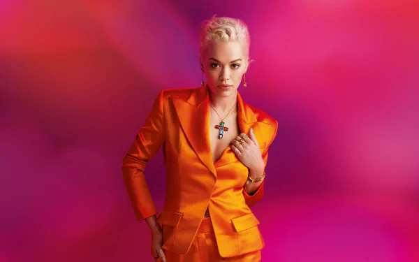 blonde short hair English singer music Rita Ora HD Desktop Wallpaper | Background Image