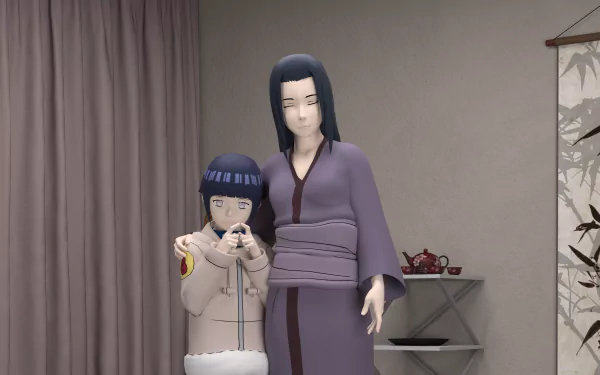 Hinata Hyuga Anime Naruto Hanabi Hyûga HD Desktop Wallpaper | Background Image