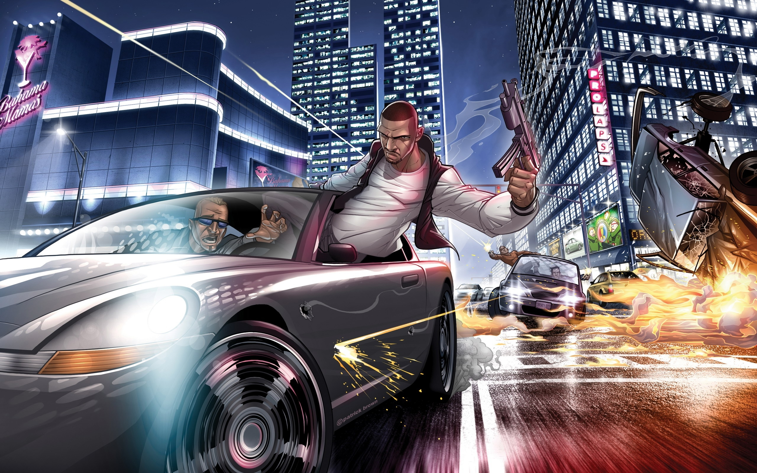 Video Game Grand Theft Auto: The Ballad of Gay Tony HD Wallpaper | Background Image