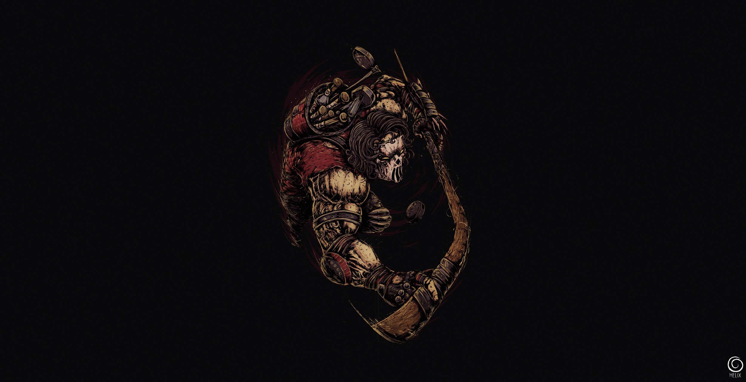 Download Casey Jones Comic Teenage Mutant Ninja Turtles HD Wallpaper by