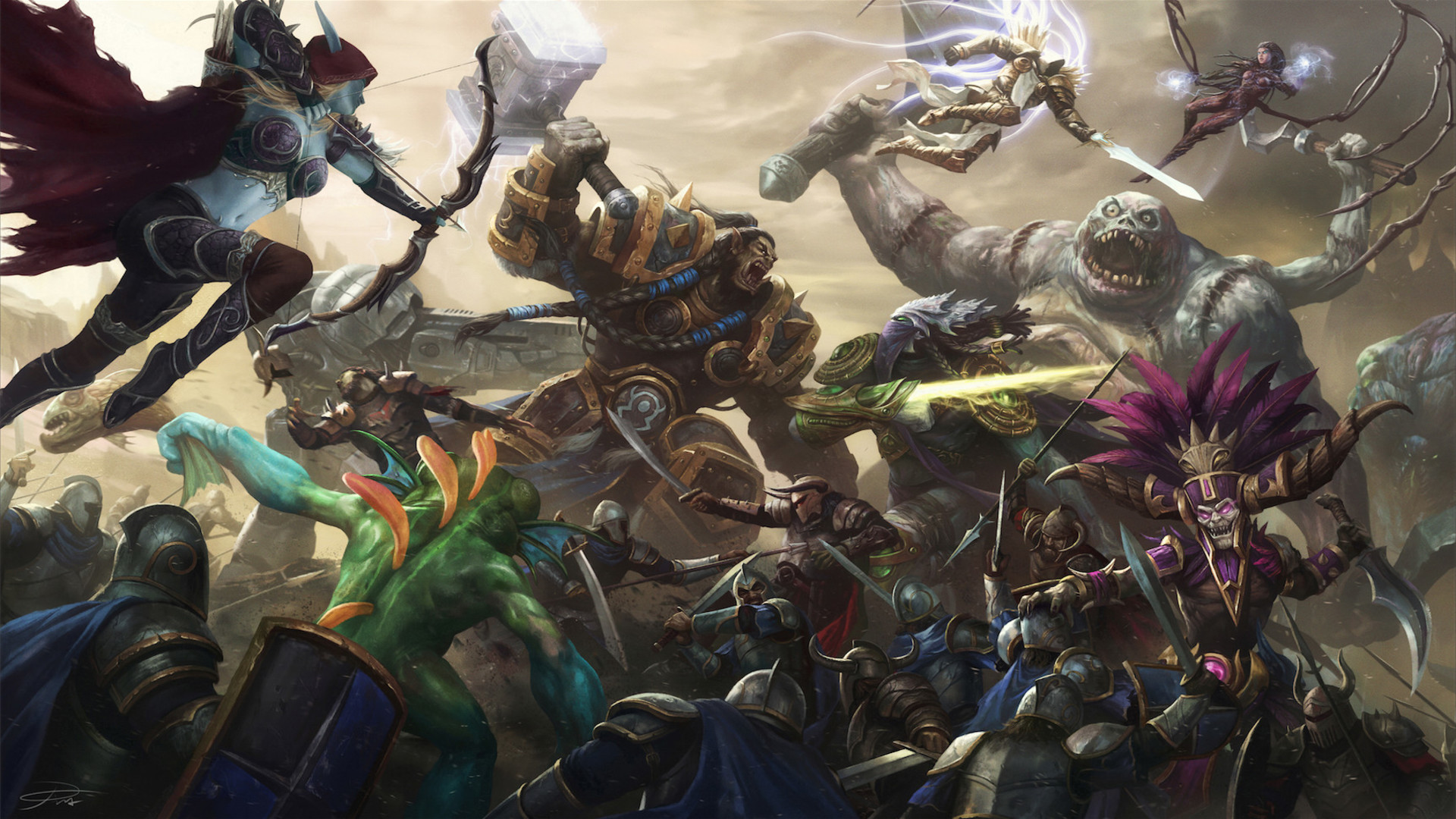 Heroes of the Storm: Into the War by Yin Yuming