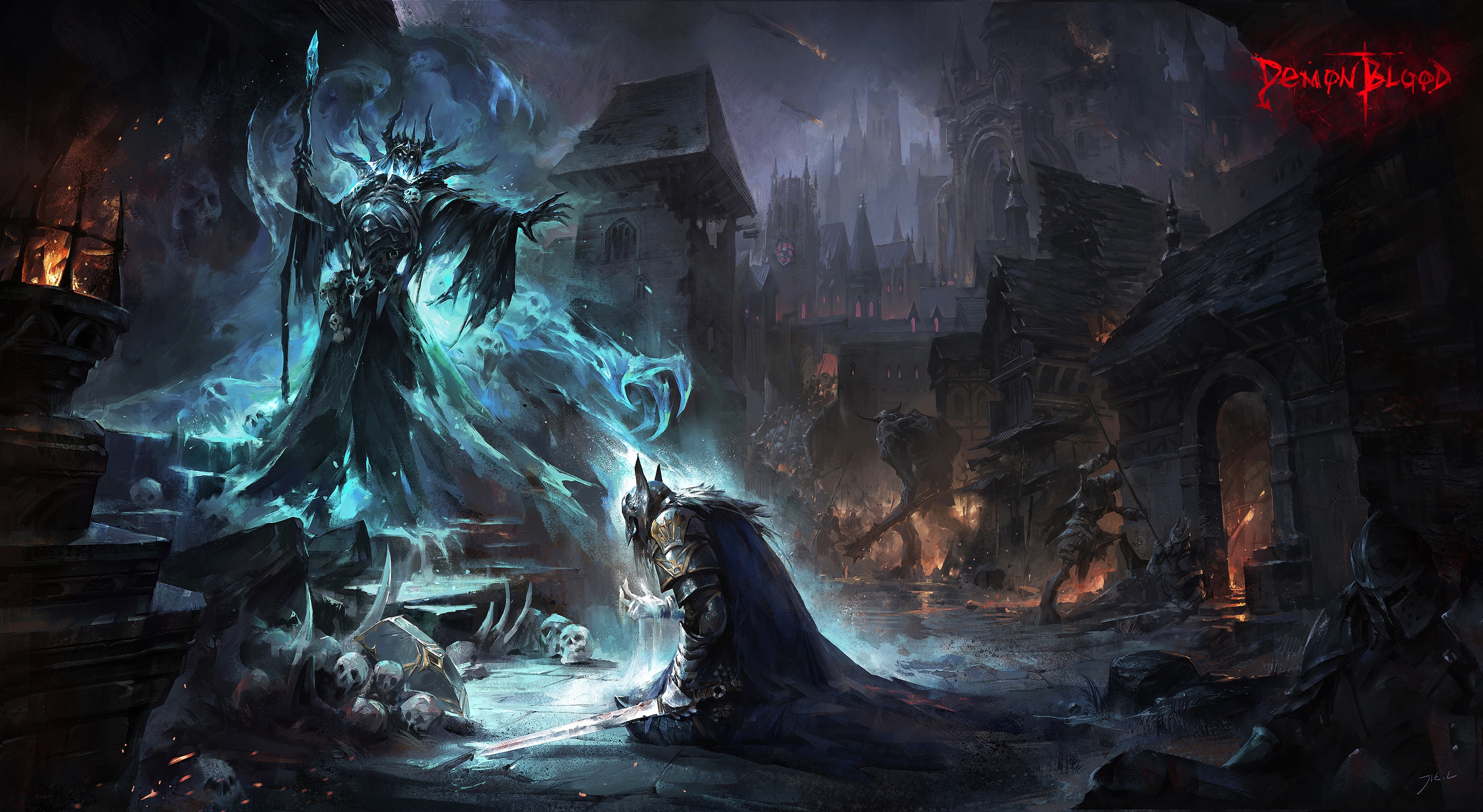 Dark Sorcerer HD Wallpaper | Background Image