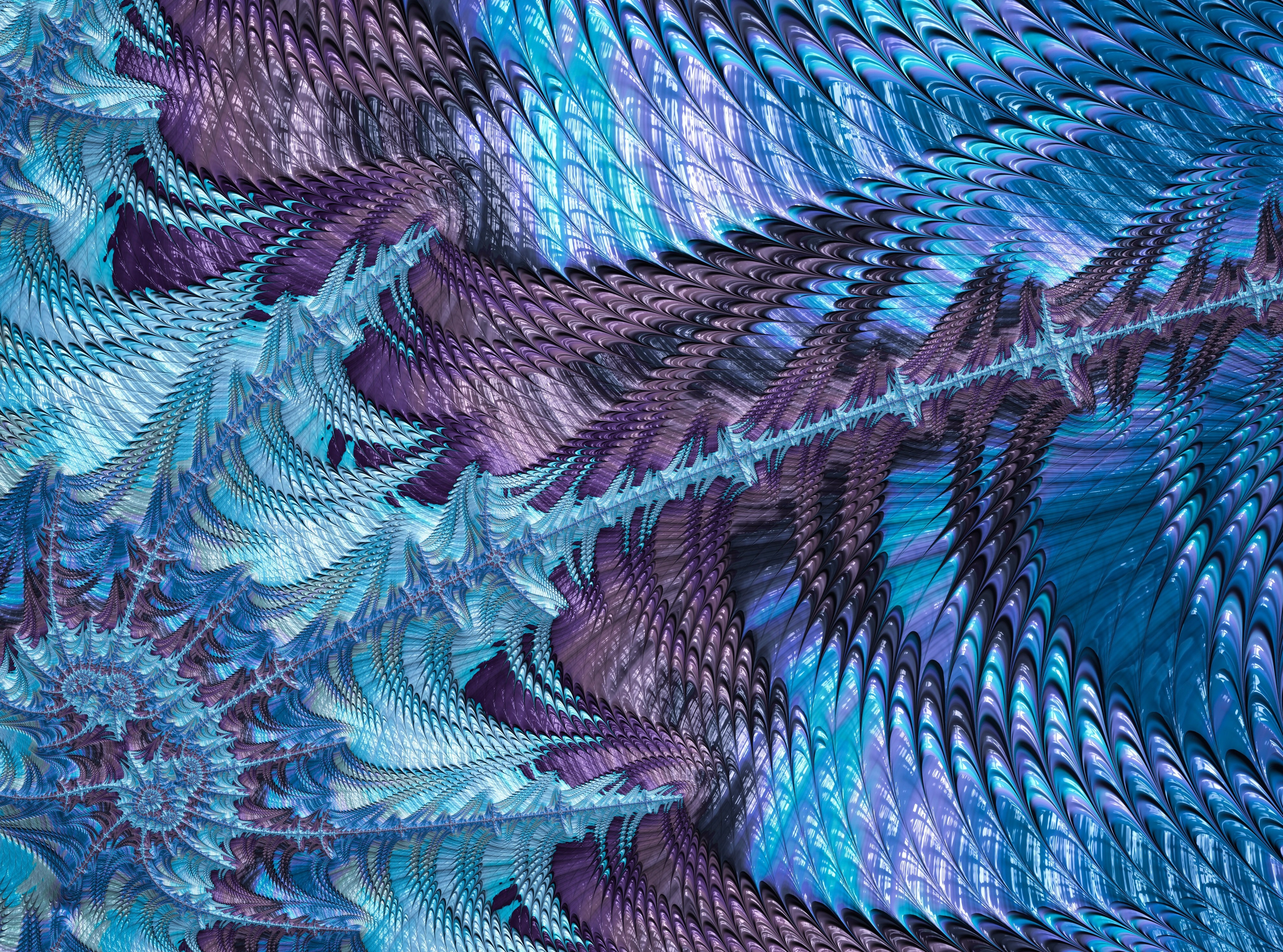 Abstract Fractal 4k Ultra HD Wallpaper | Background Image | 3975x2950