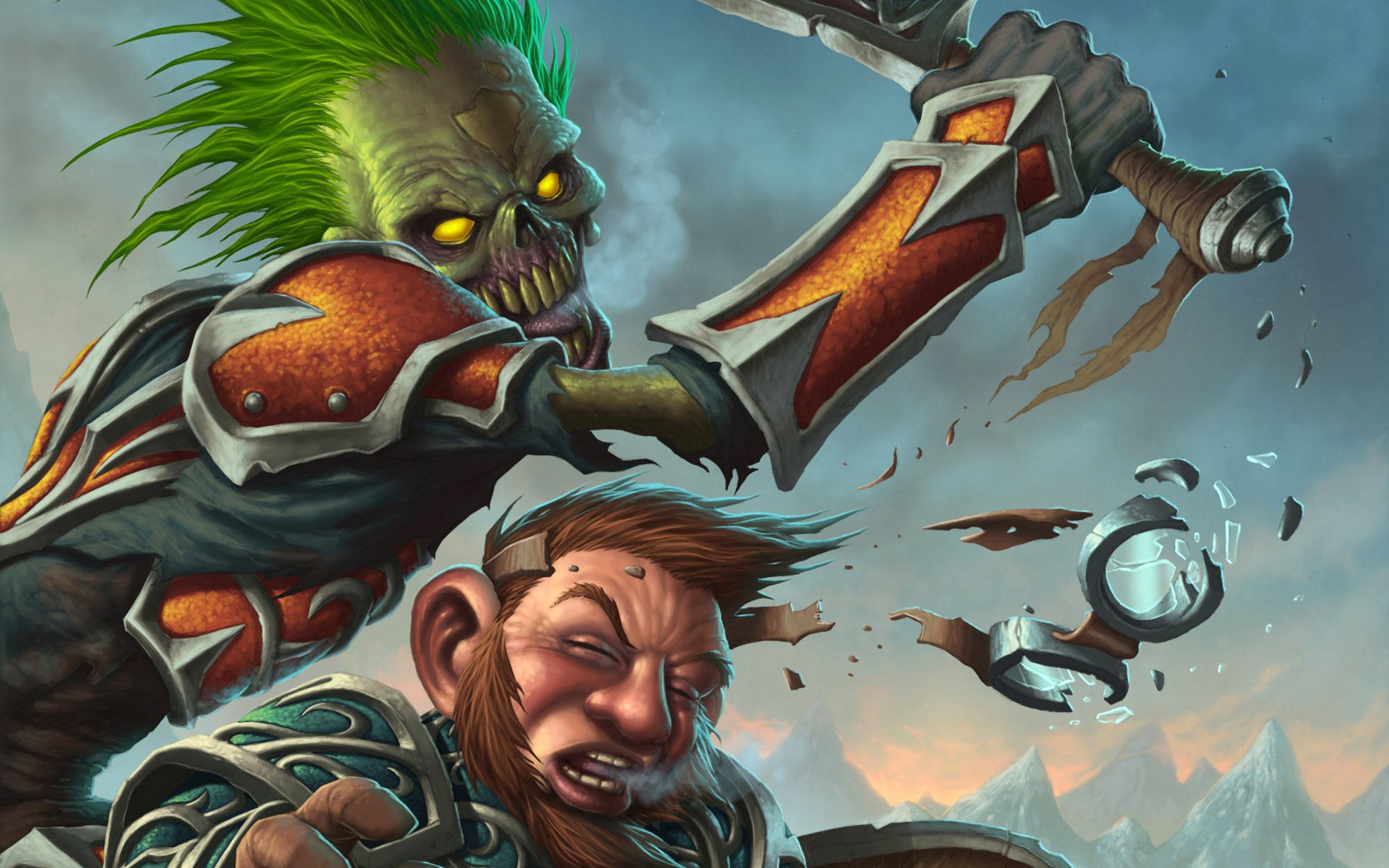 World of Warcraft video game desktop wallpaper