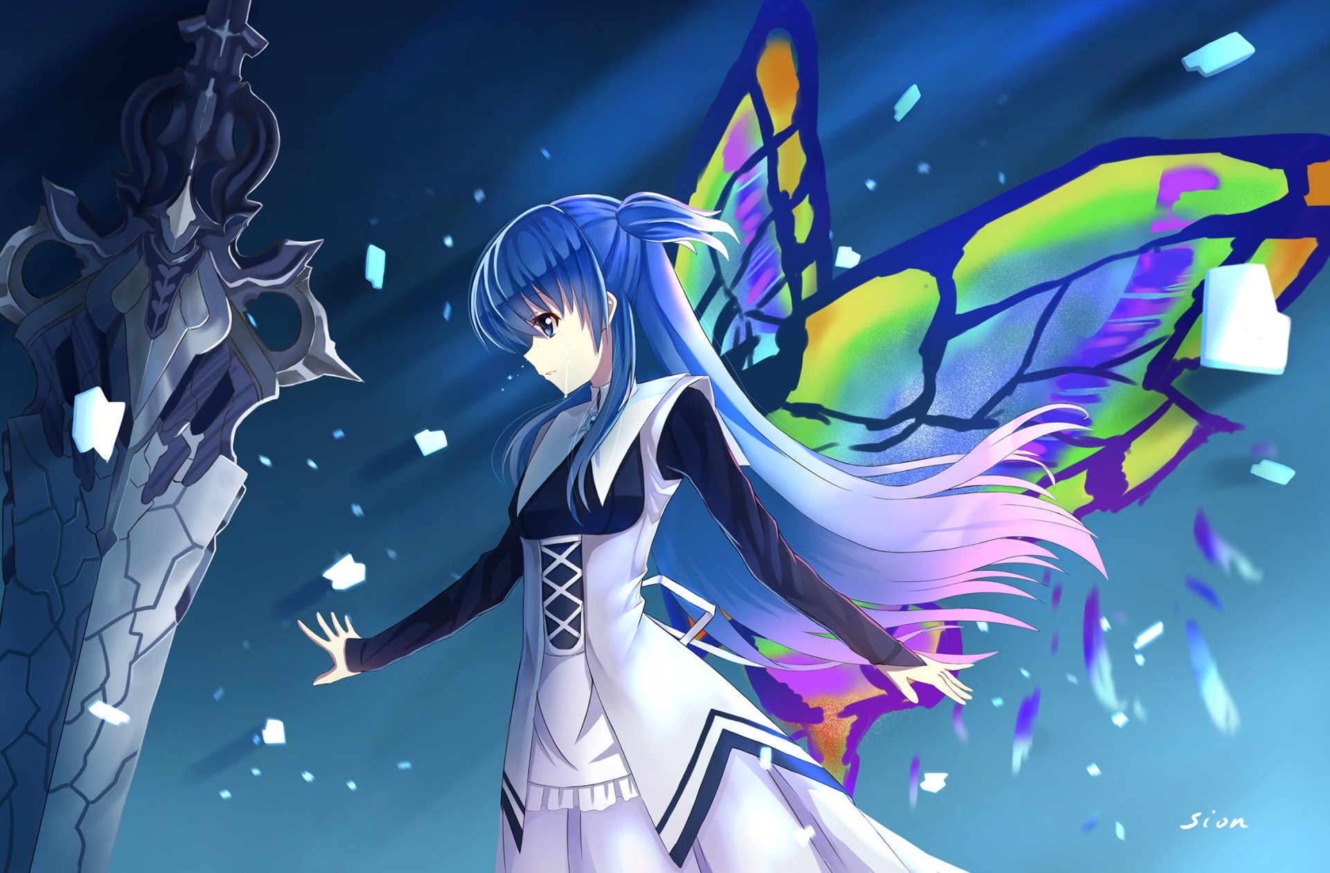 Download Chtholly Nota Seniorious Anime SukaSuka HD Wallpaper by 诗音酱sion