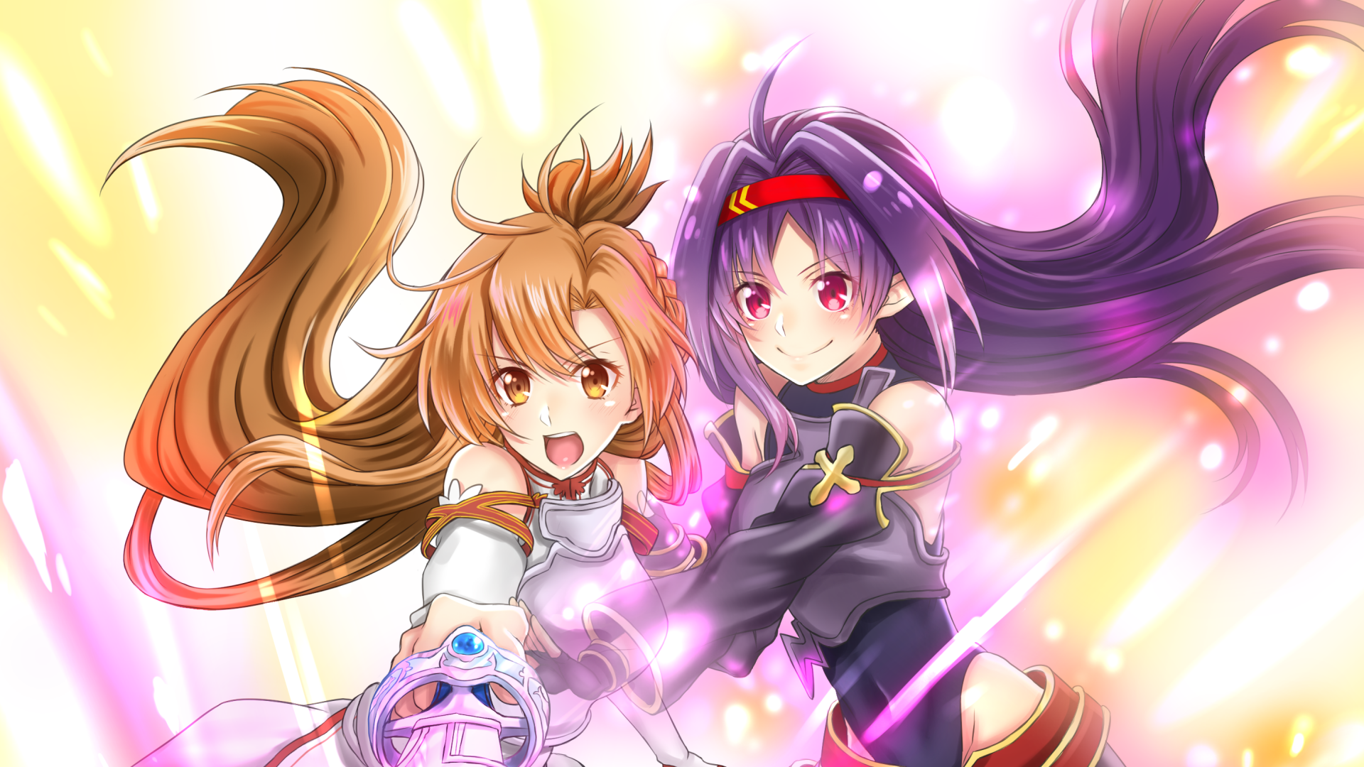Download Asuna Yuuki Yuuki Konno Anime Sword Art Online II HD Wallpaper