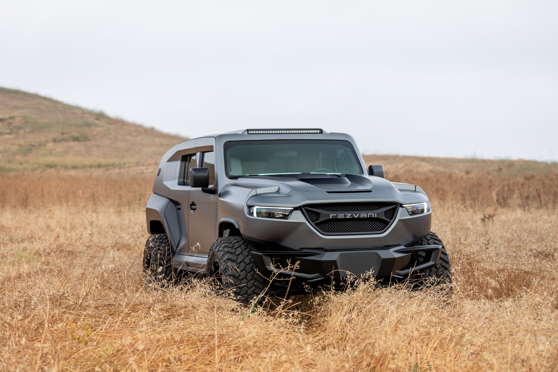 Download SUV Silver Car Car Rezvani Vehicle Rezvani Tank 4k Ultra HD Wallpaper