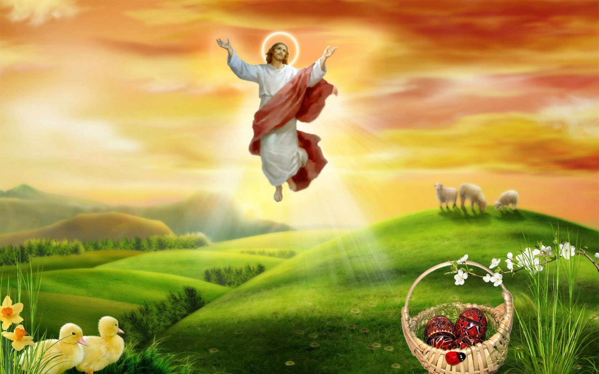 Jesus Animation Stock Video Footage for Free Download