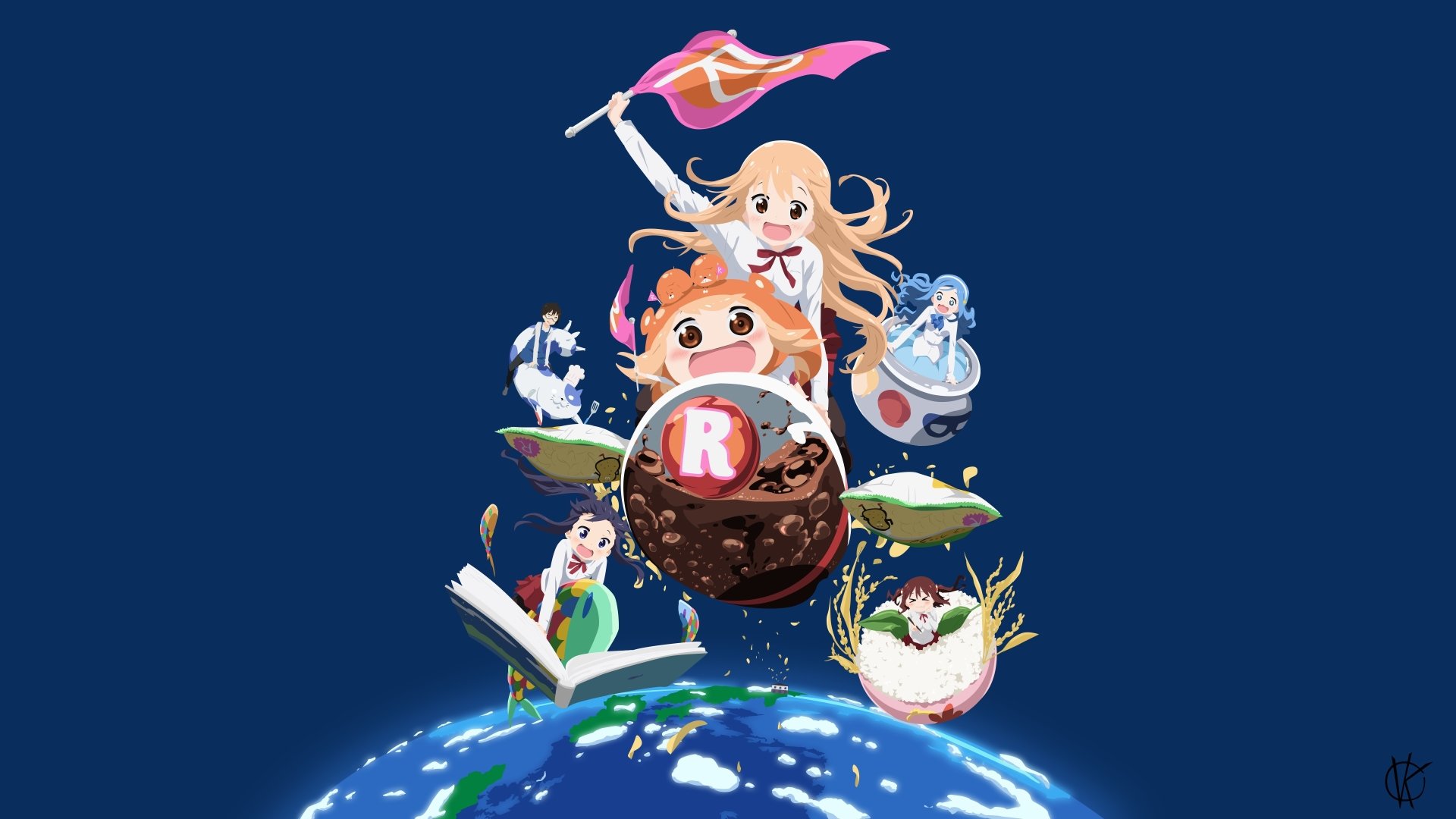 Download Anime Himouto! Umaru-chan 4k Ultra HD Wallpaper by Thomas V. Kristiansen